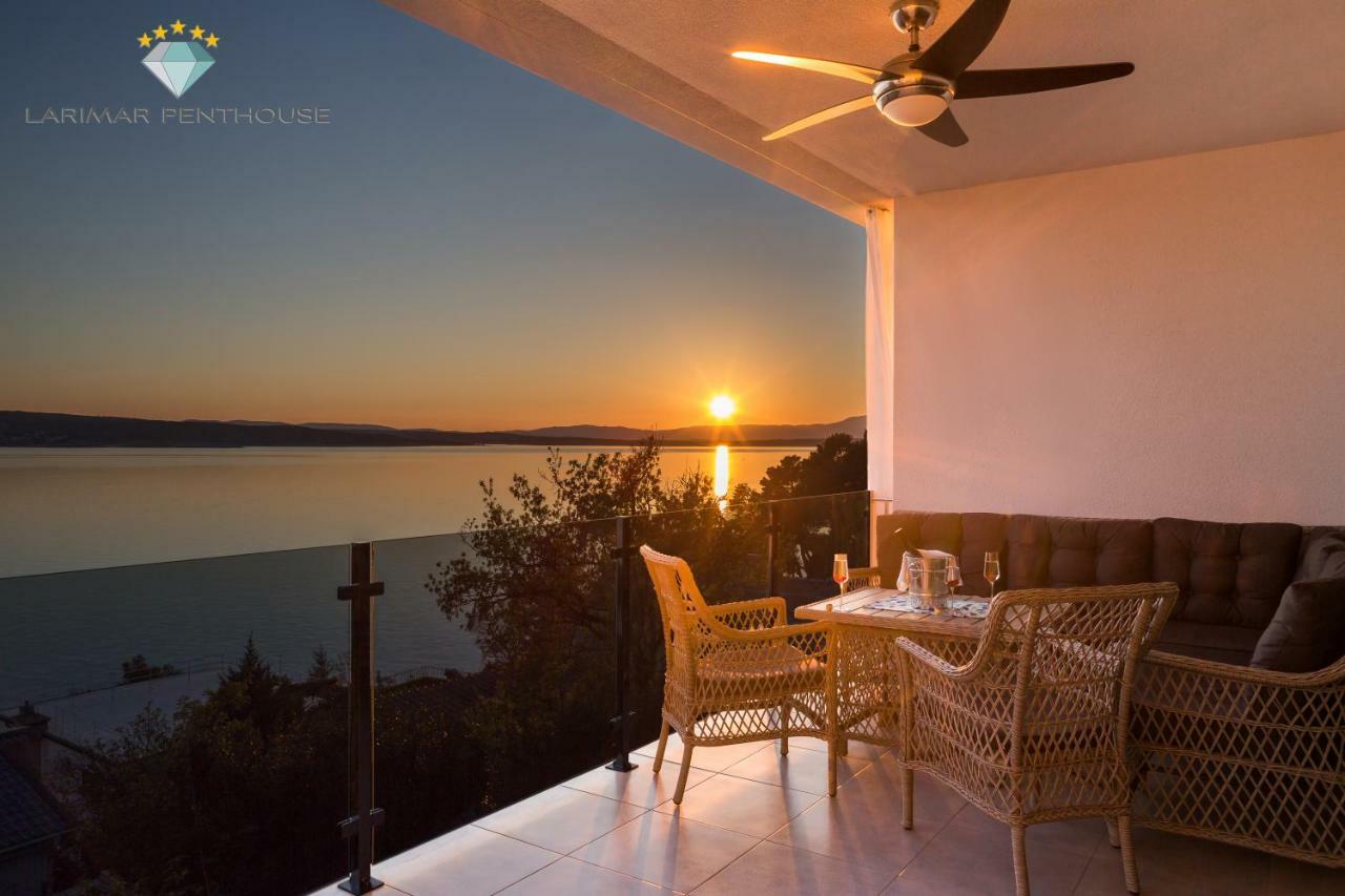 Larimar Penthouse Apartman Crikvenica Kültér fotó