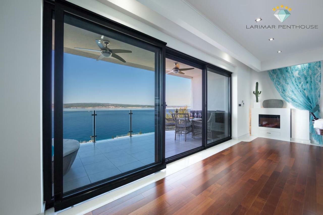 Larimar Penthouse Apartman Crikvenica Kültér fotó