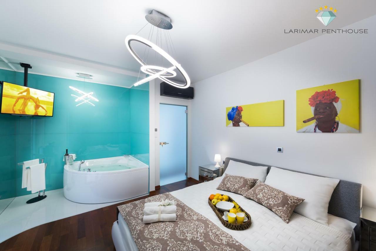 Larimar Penthouse Apartman Crikvenica Kültér fotó