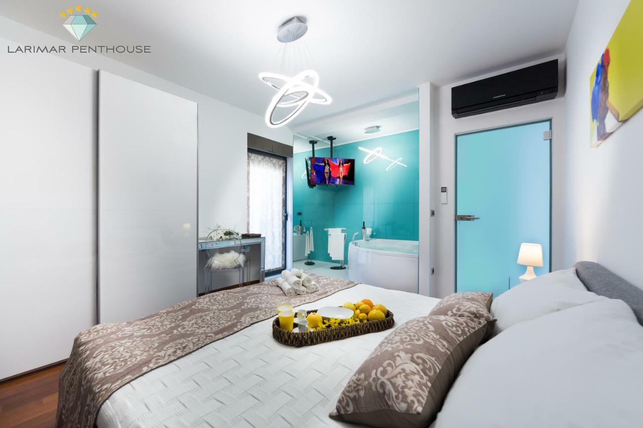 Larimar Penthouse Apartman Crikvenica Kültér fotó
