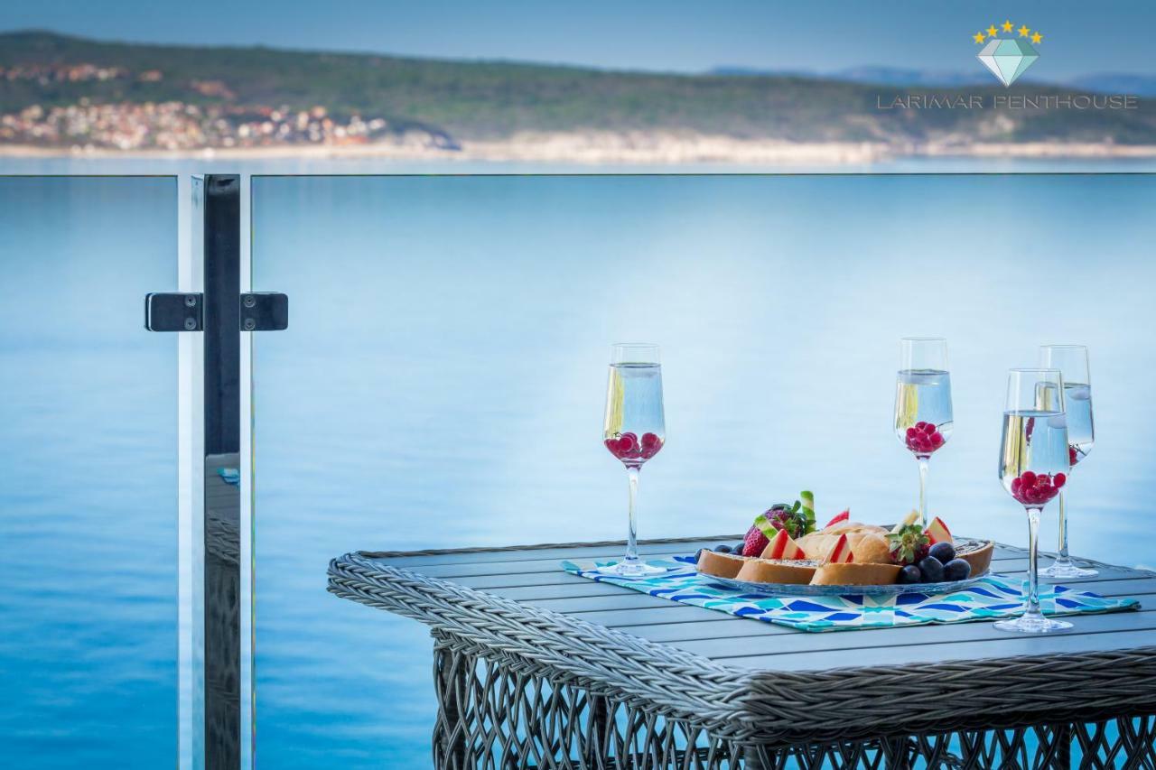 Larimar Penthouse Apartman Crikvenica Kültér fotó
