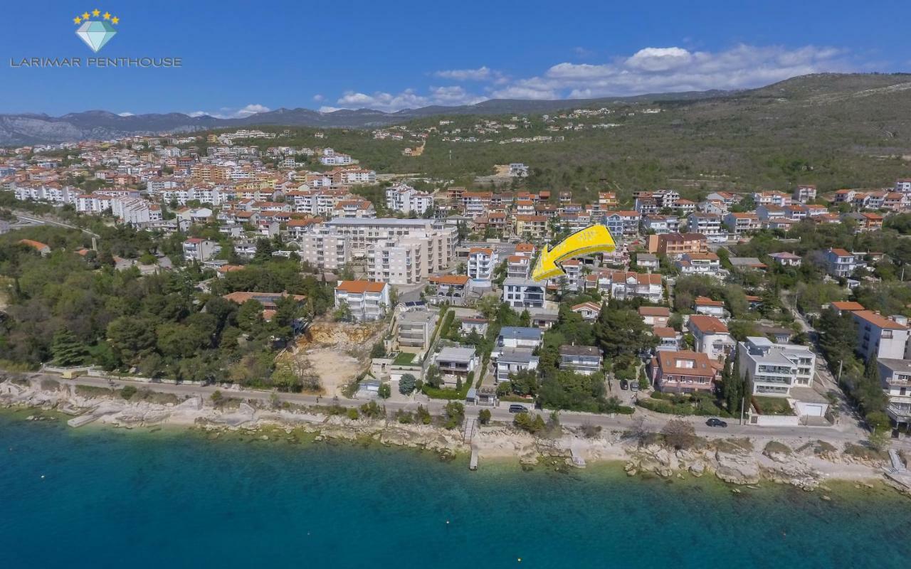 Larimar Penthouse Apartman Crikvenica Kültér fotó