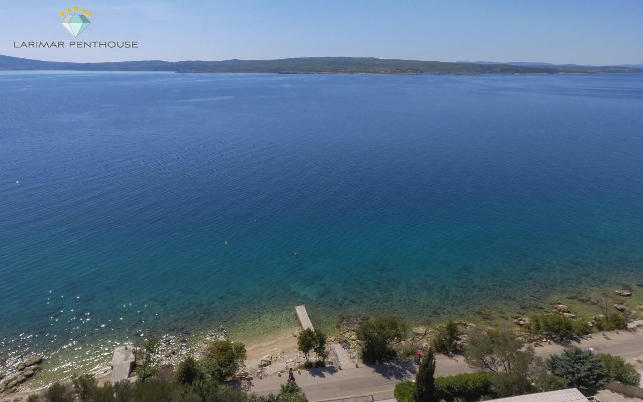 Larimar Penthouse Apartman Crikvenica Kültér fotó
