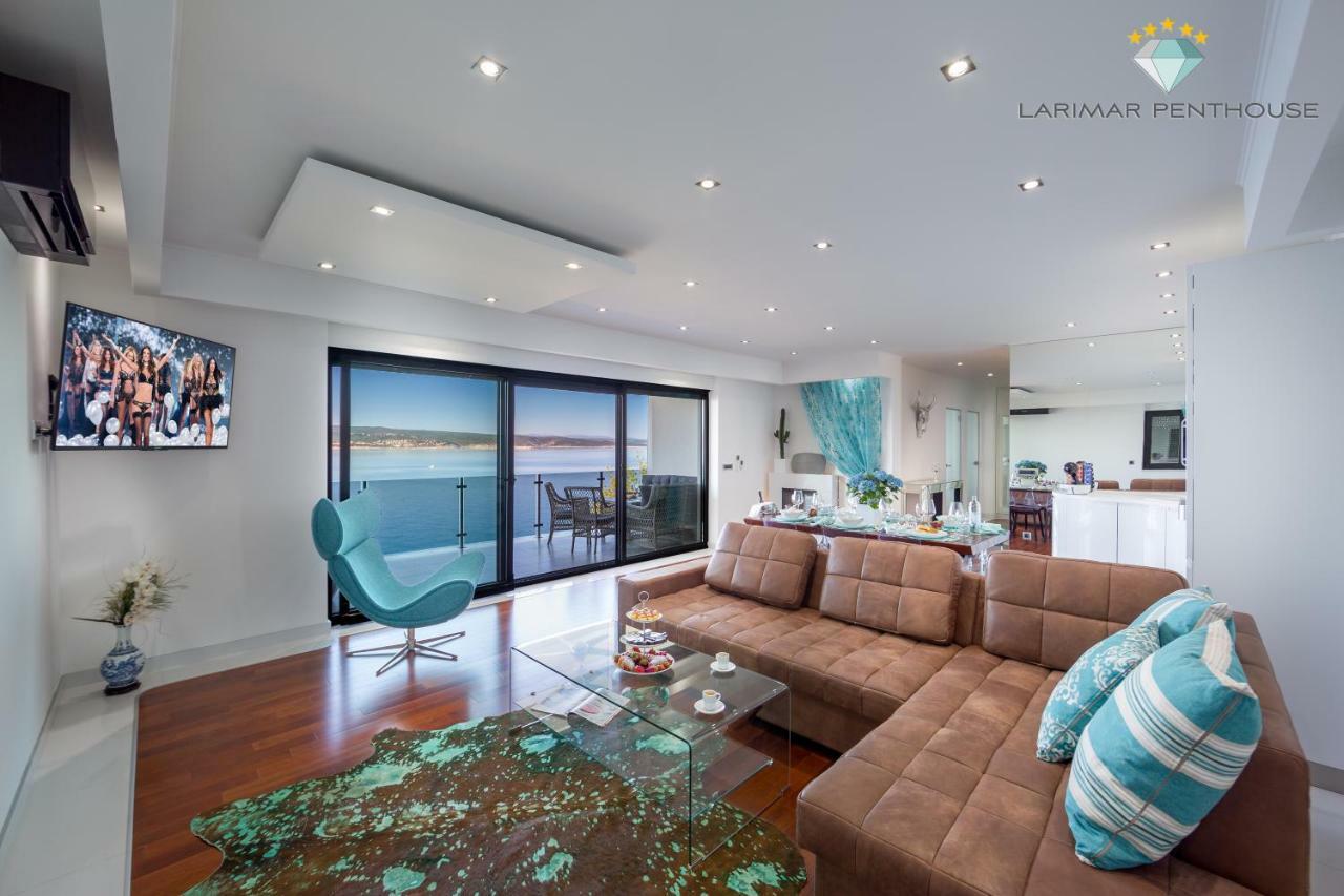 Larimar Penthouse Apartman Crikvenica Kültér fotó